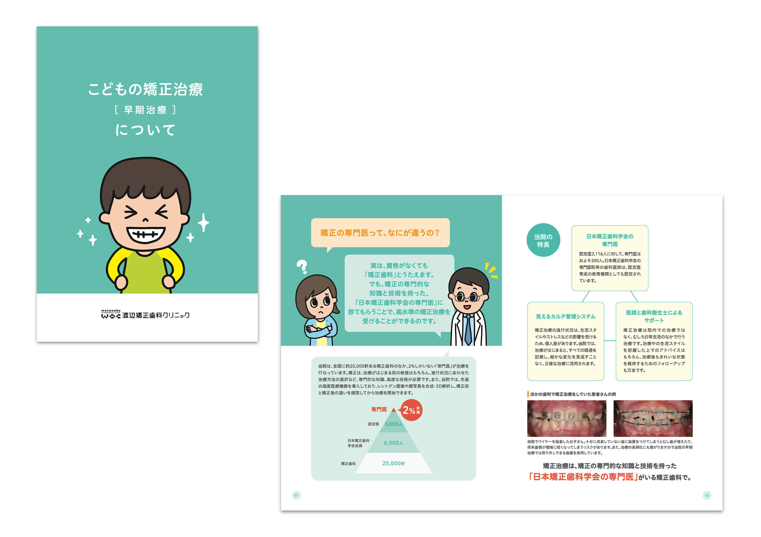 こどもの矯正治療 パンフレット作成_479 - 東京のブランディング会社
